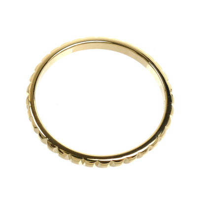 Boucheron ブシュロン K18YG イエローゴールド キャトル クルドパリ スモール リング・指輪 JAL01165 17.5号 58 2.2g メンズ【中古】【美品】