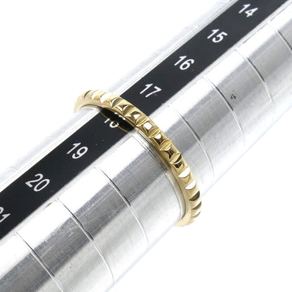 Boucheron ブシュロン K18YG イエローゴールド キャトル クルドパリ スモール リング・指輪 JAL01165 17.5号 58 2.2g メンズ【中古】【美品】