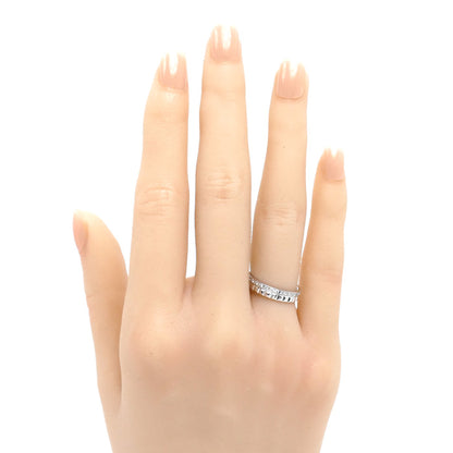 Boucheron ブシュロン K18WG ホワイトゴールド キャトル ラディアント クルドパリ リング・指輪 JAL00281 ダイヤモンド 7号 47 3.5g レディース【中古】【美品】