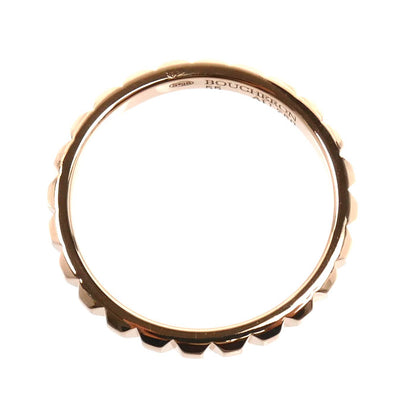 Boucheron ブシュロン K18PG ピンクゴールド キャトル クルドパリ ミディアム リング・指輪 JAL00108 14.5号 55 3.5g レディース【中古】【美品】