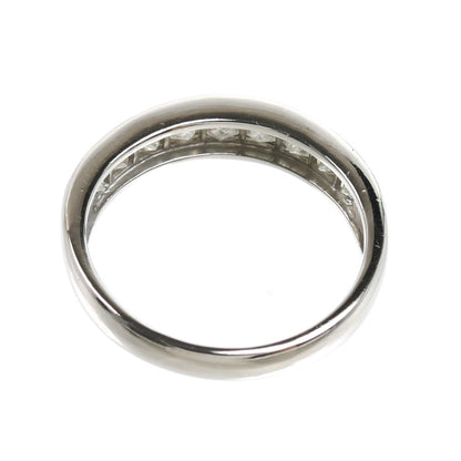 Pt900プラチナ リング・指輪 ダイヤモンド1.01ct 13.5号 5.2g プリンセスカット レディース【中古】