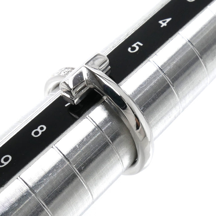 TIFFANY&Co. ティファニー K18WG ホワイトゴールド Tワン ダイヤ リング・指輪 67795474 ダイヤモンド 7号 3.9g レディース【中古】【美品】