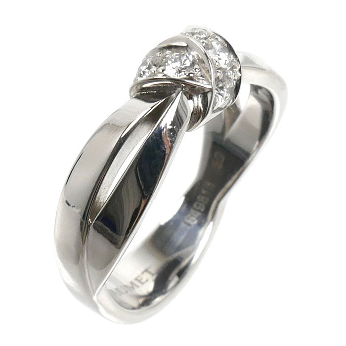 Chaumet ショーメ K18WG ホワイトゴールド リアン セデュクシオン リング・指輪 083053 ダイヤモンド 10号 50 5.6g レディース【中古】【美品】