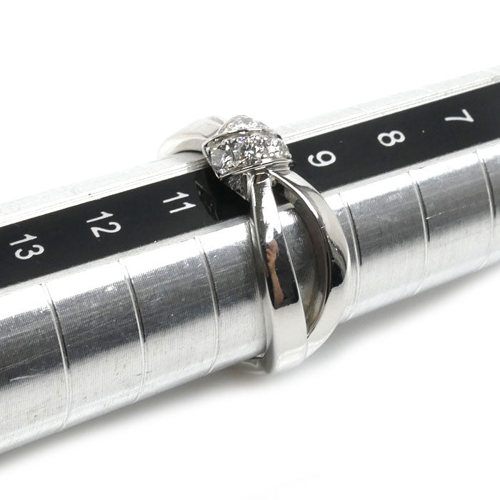 Chaumet ショーメ K18WG ホワイトゴールド リアン セデュクシオン リング・指輪 083053 ダイヤモンド 10号 50 5.6g レディース【中古】【美品】