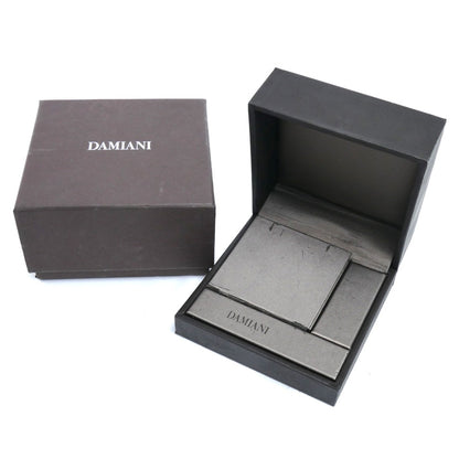 Damiani ダミアーニ K18WG ホワイトゴールド ベルエポック S ネックレス ダイヤモンド エメラルド 10.7g 41/50cm レディース【中古】【美品】