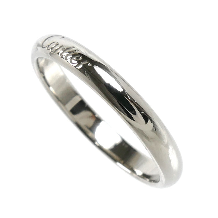 CARTIER カルティエ Pt950プラチナ C ドゥ カルティエ ウェディング リング・指輪 B4232455 15号 55 4.3g レディース【中古】【美品】