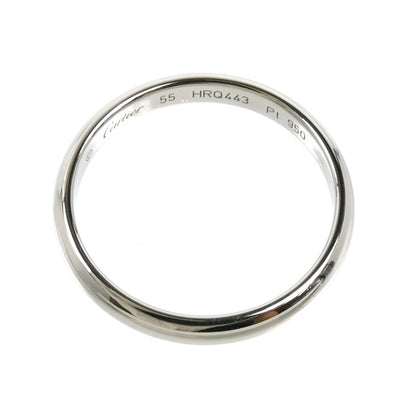 CARTIER カルティエ Pt950プラチナ C ドゥ カルティエ ウェディング リング・指輪 B4232455 15号 55 4.3g レディース【中古】【美品】