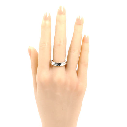 TIFFANY&Co. ティファニー K18WG ホワイトゴールド Tナロー リング・指輪 19号 8.6g メンズ【中古】【美品】