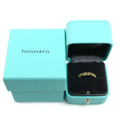 TIFFANY&Co. ティファニー K18YG イエローゴールド Tトゥルー リング・指輪 15号 3.0g レディース【中古】【美品】