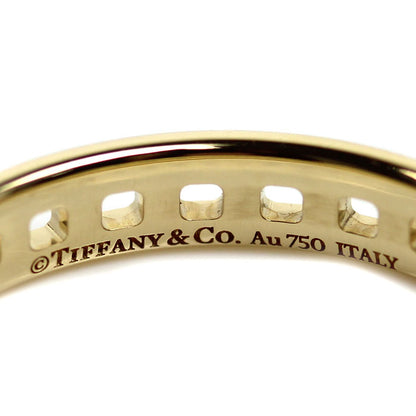 TIFFANY&Co. ティファニー K18YG イエローゴールド Tトゥルー リング・指輪 15号 3.0g レディース【中古】【美品】
