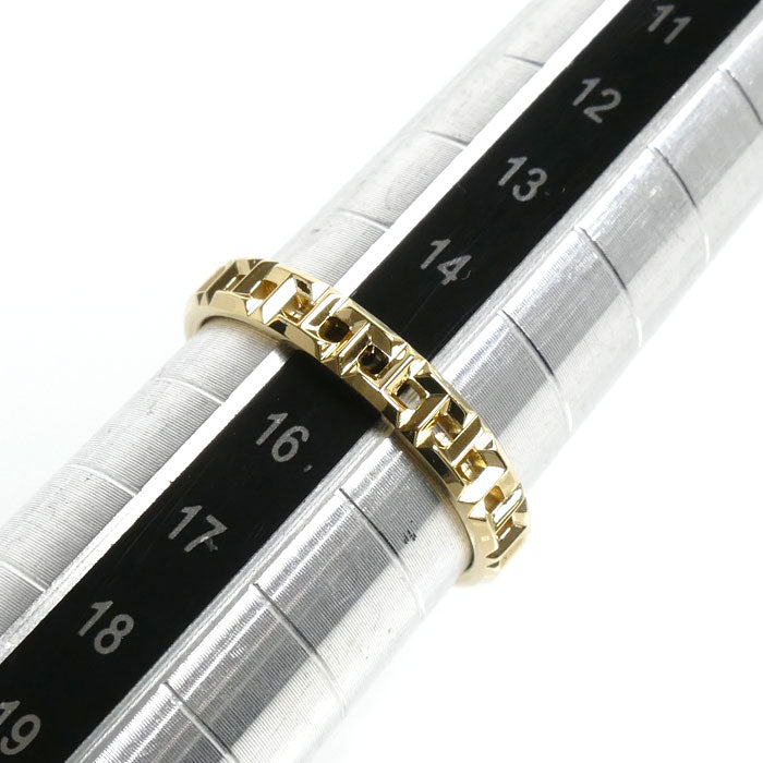 TIFFANY&Co. ティファニー K18YG イエローゴールド Tトゥルー リング・指輪 15号 3.0g レディース【中古】【美品】