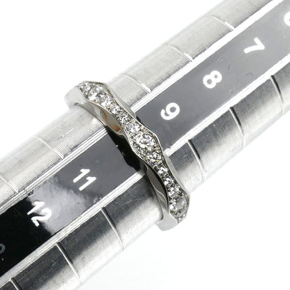 BVLGARI ブルガリ Pt950プラチナ インフィニート リング・指輪 352033 ダイヤモンド 10号 50 4.3g レディース【中古】【美品】