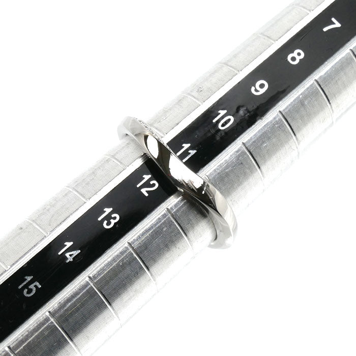 俄 NIWAKA Pt950プラチナ MIZUKAGAMI 水鏡 リング・指輪 2786 ダイヤモンド 11号 4.6g レディース【中古】【美品】