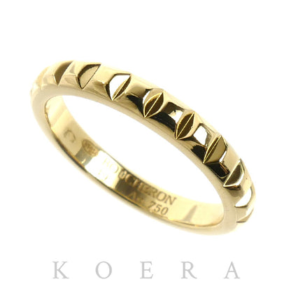 Boucheron ブシュロン K18YG イエローゴールド キャトル クルドパリ ミディアム リング・指輪 JAL00008 9号 49 3.3g レディース【中古】【美品】