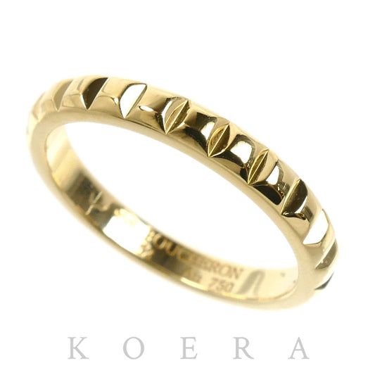 Boucheron ブシュロン K18YG イエローゴールド キャトル クルドパリ ミディアム リング・指輪 JAL00008 12号 52 3.5g レディース【中古】【美品】