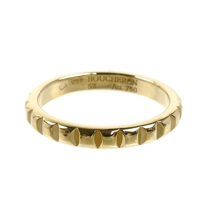 Boucheron ブシュロン K18YG イエローゴールド キャトル クルドパリ ミディアム リング・指輪 JAL00008 12号 52 3.5g レディース【中古】【美品】