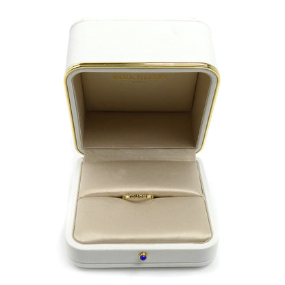 Boucheron ブシュロン K18YG イエローゴールド キャトル クルドパリ ミディアム リング・指輪 JAL00008 17.5号 58 3.9g メンズ【中古】【美品】