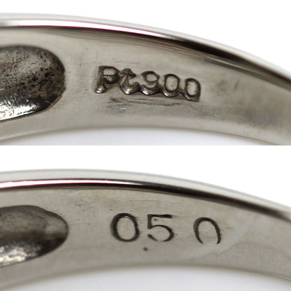 Pt900プラチナ リング・指輪 ダイヤモンド0.50ct 12号 4.8g レディース【中古】