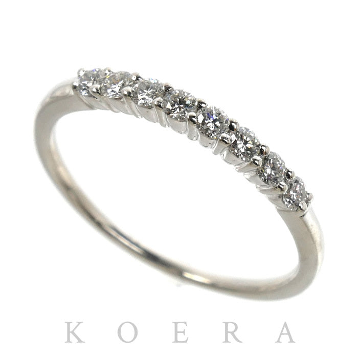 ROYAL ASSCHER ロイヤル・アッシャー Pt900プラチナ リング・指輪 ダイヤモンド0.24ct 14号 2.4g レディース【中古】