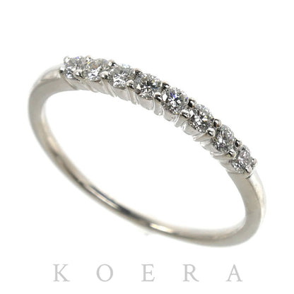 ROYAL ASSCHER ロイヤル・アッシャー Pt900プラチナ リング・指輪 ダイヤモンド0.24ct 14号 2.4g レディース【中古】