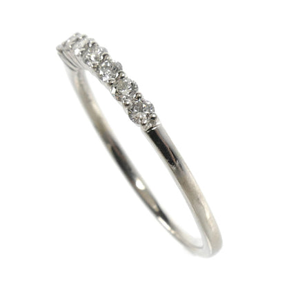 ROYAL ASSCHER ロイヤル・アッシャー Pt900プラチナ リング・指輪 ダイヤモンド0.24ct 14号 2.4g レディース【中古】