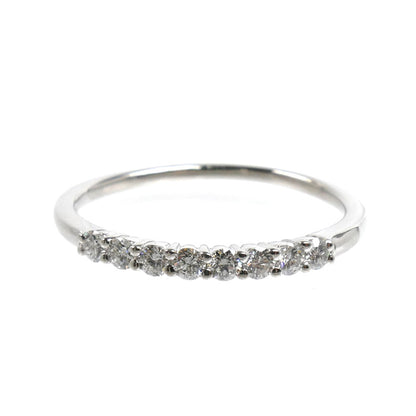 ROYAL ASSCHER ロイヤル・アッシャー Pt900プラチナ リング・指輪 ダイヤモンド0.24ct 14号 2.4g レディース【中古】