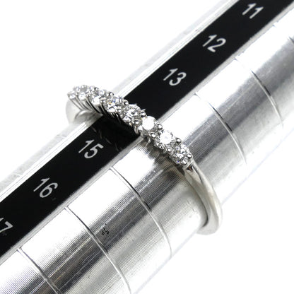 ROYAL ASSCHER ロイヤル・アッシャー Pt900プラチナ リング・指輪 ダイヤモンド0.24ct 14号 2.4g レディース【中古】