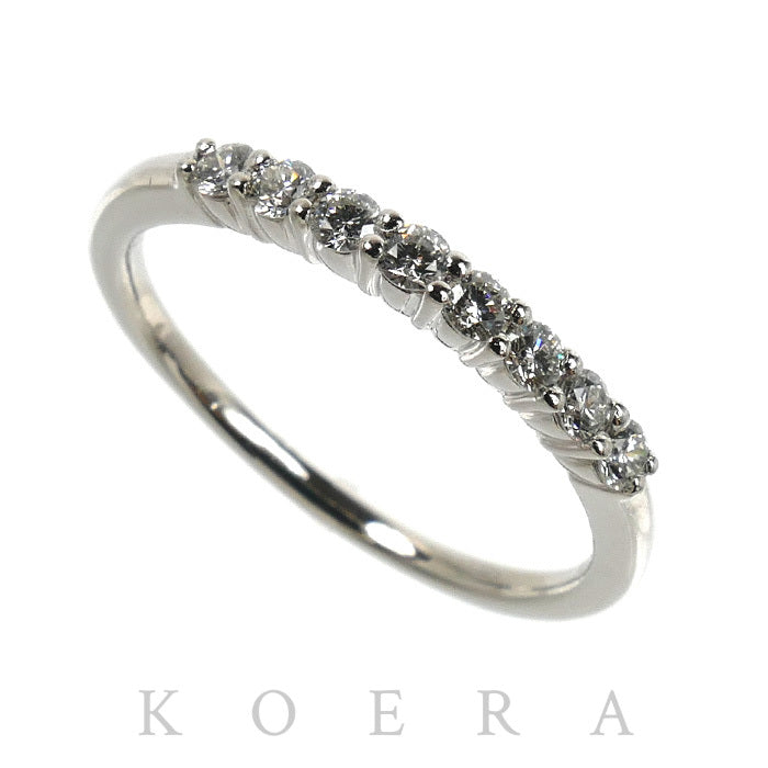 ROYAL ASSCHER ロイヤル・アッシャー Pt900プラチナ リング・指輪 ダイヤモンド0.24ct 13.5号 2.6g レディース【中古】