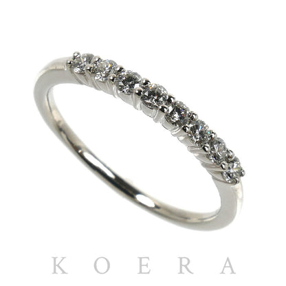 ROYAL ASSCHER ロイヤル・アッシャー Pt900プラチナ リング・指輪 ダイヤモンド0.24ct 13.5号 2.6g レディース【中古】