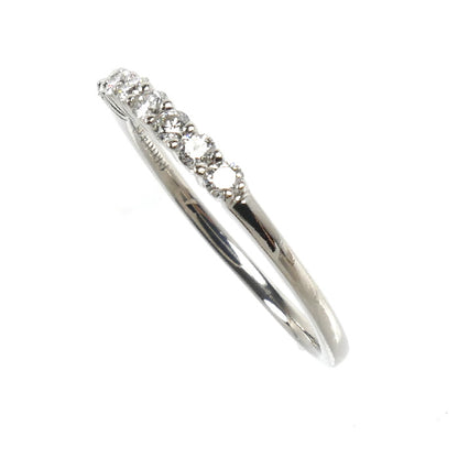ROYAL ASSCHER ロイヤル・アッシャー Pt900プラチナ リング・指輪 ダイヤモンド0.24ct 13.5号 2.6g レディース【中古】