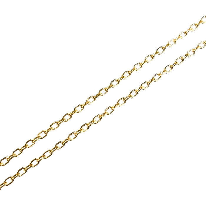 MIKIMOTO ミキモト K18YG イエローゴールド サークル リース ネックレス PP-10990AK アコヤパール約5.4mm 4.6g 38cm レディース【中古】