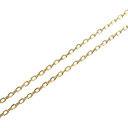 MIKIMOTO ミキモト K18YG イエローゴールド サークル リース ネックレス PP-10990AK アコヤパール約5.4mm 4.6g 38cm レディース【中古】