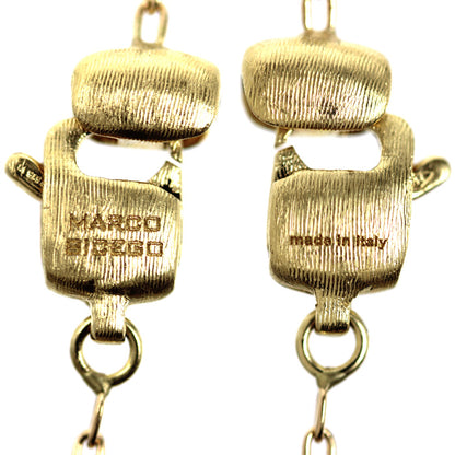 MARCO BICEGO K18YG イエローゴールド ムラーノ ネックレス 8.4g 46cm レディース【中古】【美品】