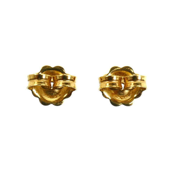 MARCO BICEGO マルコビチェゴ K18YG イエローゴールド ルナリア ピアス アクアマリン 4.2g レディース【中古】