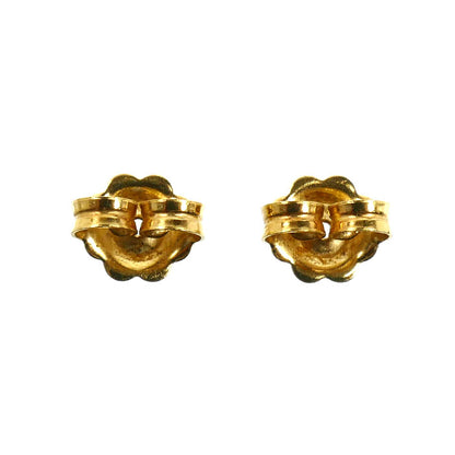 MARCO BICEGO マルコビチェゴ K18YG イエローゴールド ルナリア ピアス アクアマリン 4.2g レディース【中古】