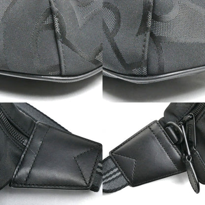 BURBERRY バーバリー モノグラム ソニー ボディバッグ ブラック 8043707 メンズ【中古】
