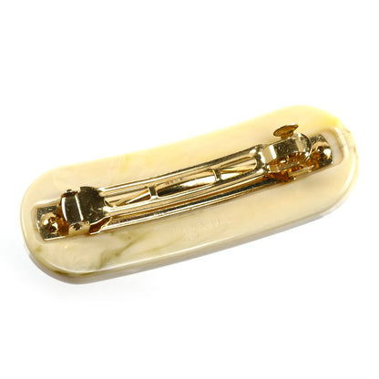 PRADA プラダ 真鍮 ラインストーン プレックス ヘアクリップ バレッタ 1IF043_2CD0_F0304 レディース【中古】