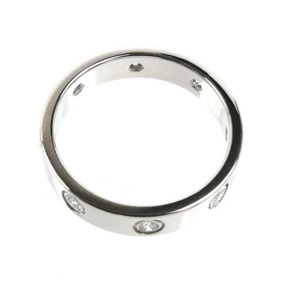 CARTIER カルティエ K18WG ホワイトゴールド ミニラブ フルダイヤ リング・指輪 B4050651 ダイヤモンド 11号 51 4.4g レディース【中古】【美品】