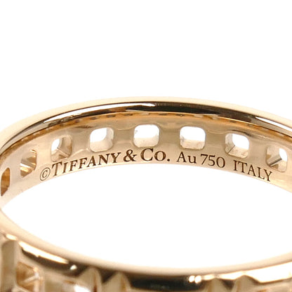 TIFFANY&Co. ティファニー K18PG ピンクゴールド Tトゥルー ナロー リング・指輪 63065188 9号 2.9g レディース【中古】【美品】