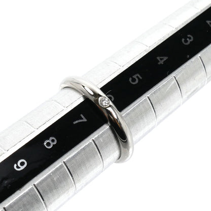 CARTIER カルティエ Pt950プラチナ 1895 ウエディング 1Pダイヤ リング・指輪 B4057746 ダイヤモンド 6号 46 2.7g レディース【中古】【美品】