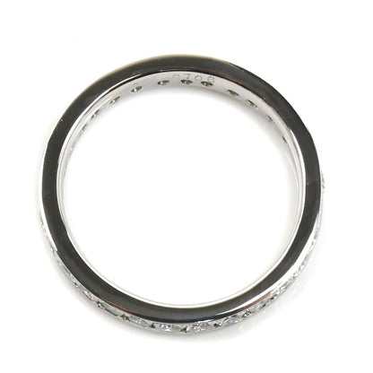Pt900プラチナ フルエタニティ リング・指輪 ダイヤモンド0.706ct 8号 3.6g レディース【中古】【美品】