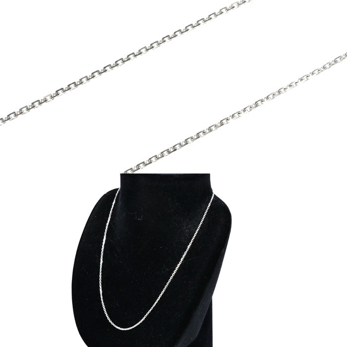 CARTIER カルティエ K18WG ホワイトゴールド スレーブチェーン ネックレス 5.7g 42cm レディース【中古】