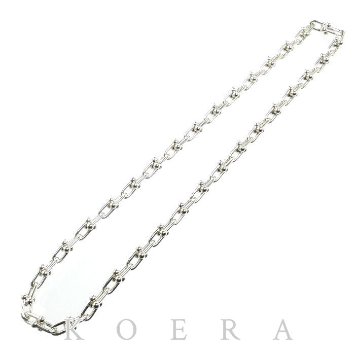 TIFFANY&Co. ティファニー シルバー925 ハードウェア スモール リンク ネックレス 60153093 42.6g 45cm レディース【中古】