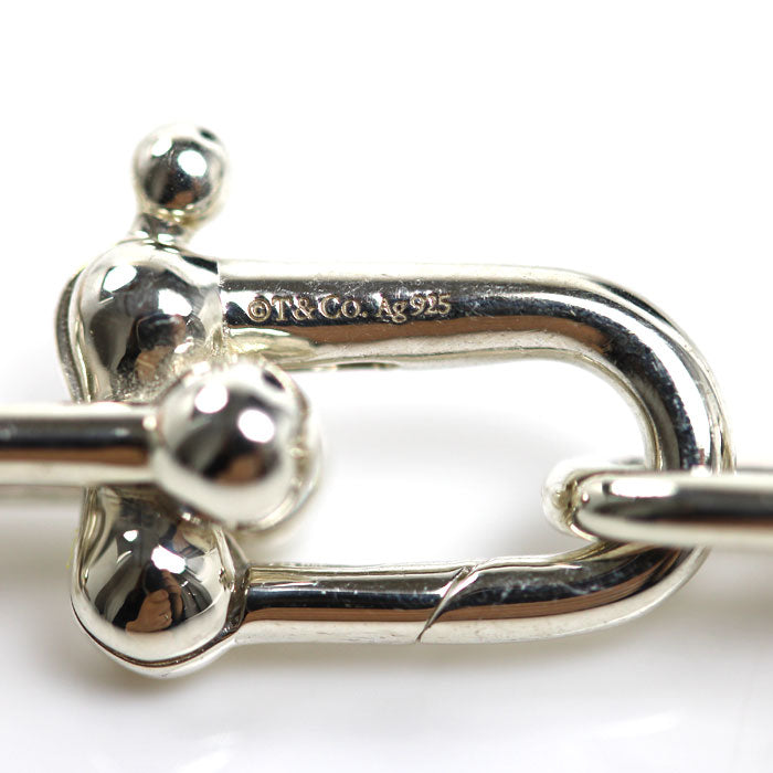 TIFFANY&Co. ティファニー シルバー925 ハードウェア スモール リンク ネックレス 60153093 42.6g 45cm レディース【中古】