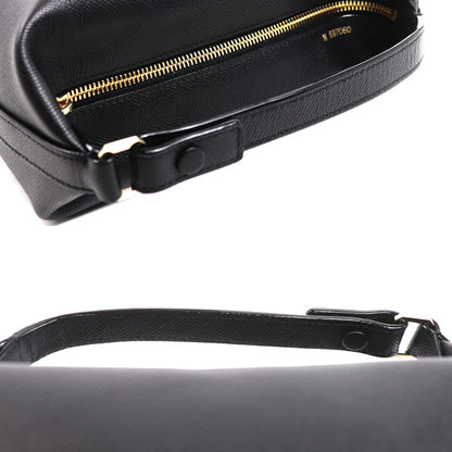 Valextra ヴァレクストラ モチバッグ 2Wayショルダーバッグ ブラック SGMO0020010LOCPL99NN レディース【中古】【美品】