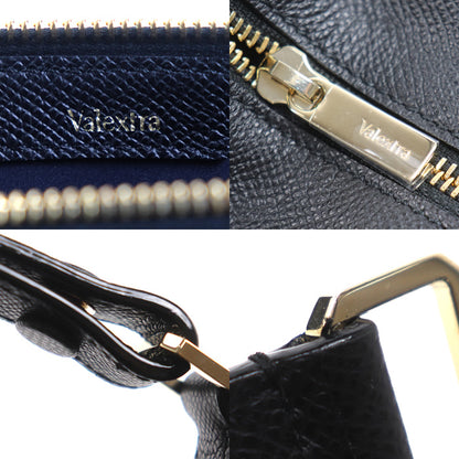 Valextra ヴァレクストラ モチバッグ 2Wayショルダーバッグ ブラック SGMO0020010LOCPL99NN レディース【中古】【美品】