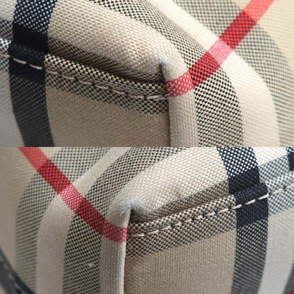 BURBERRY バーバリー ヴィンテージチェック 2Wayショルダーバッグ ベージュ/ブラック/レッド 8017740 ユニセックス【中古】