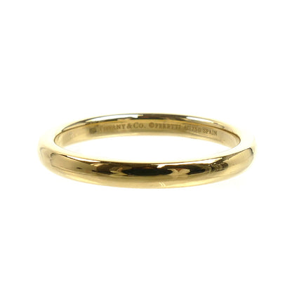 TIFFANY&Co. ティファニー K18YG イエローゴールド クラシックバンド リング・指輪 72540123 17号 4.4g メンズ【中古】【美品】