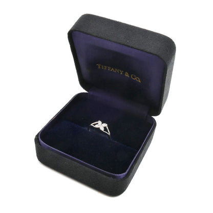 TIFFANY&Co. ティファニー Pt950プラチナ ビクトリア リング・指輪 ダイヤモンド 11号 3.3g レディース【中古】【美品】
