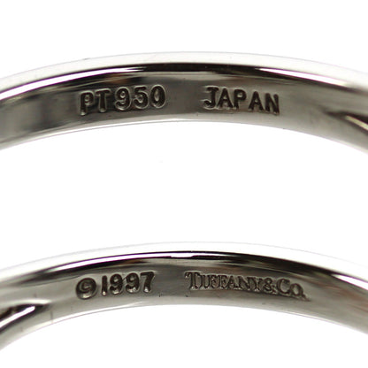 TIFFANY&Co. ティファニー Pt950プラチナ ビクトリア リング・指輪 ダイヤモンド 11号 3.3g レディース【中古】【美品】
